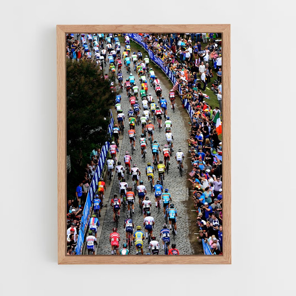 Poster Paves de la Victoire – affiche Cyclisme (vue 4)